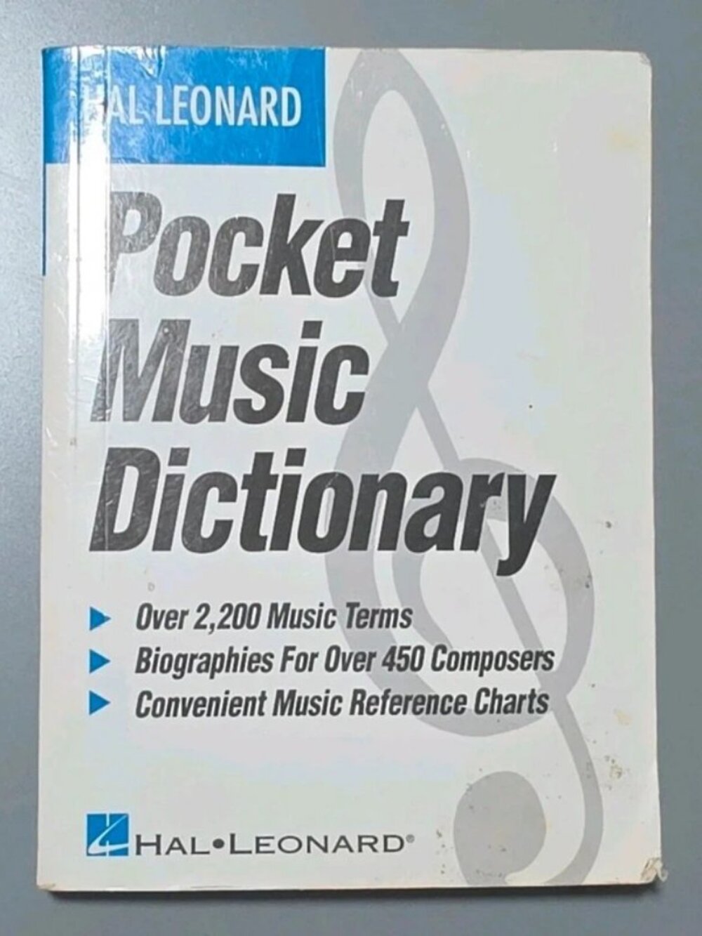 Hal Leonard Pocket Music Dictionary Paperback English 1993 Reference HL00183006
